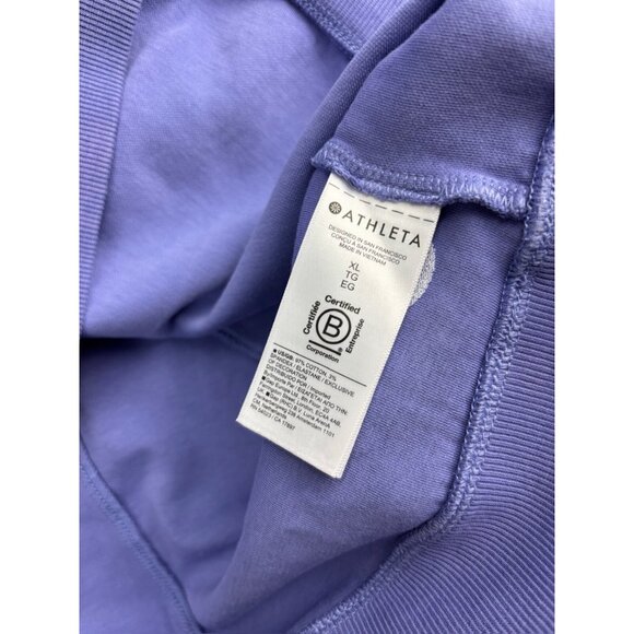 Athleta Purple Sweatshirt - Picture 7 of 8